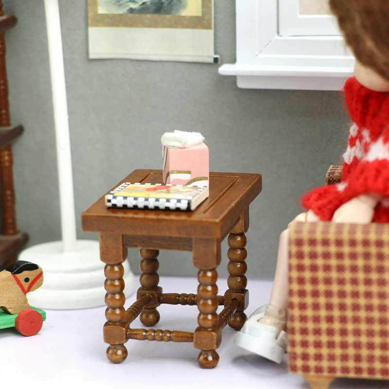 1:12 Dollhouse Miniature Round - Outdoor Furniture Wood review and price