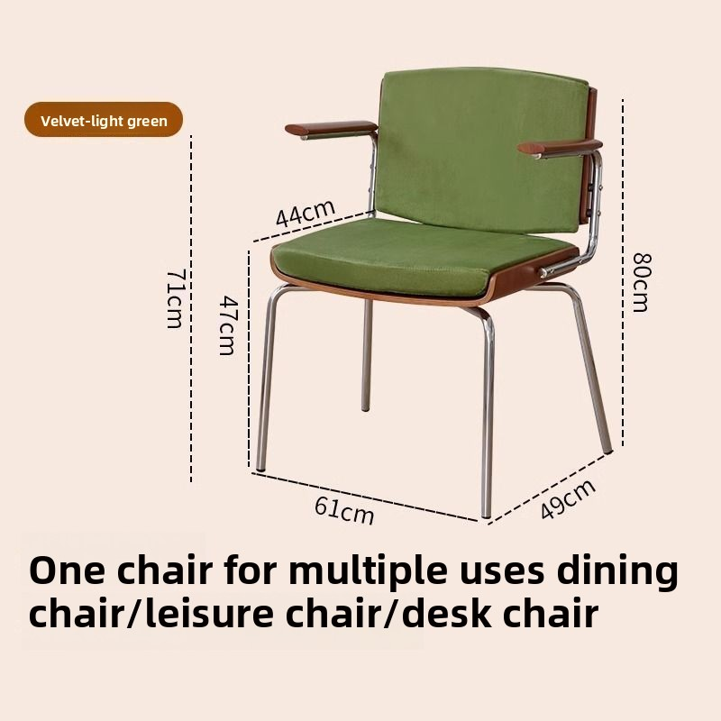 Nordic style single chair, out - Outdoor Furniture Metal Chairs review and price